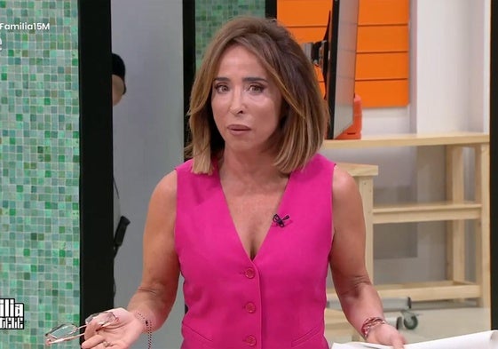 TVE aparta a María Patiño del segundo bloque de 'La Familia de la Tele'