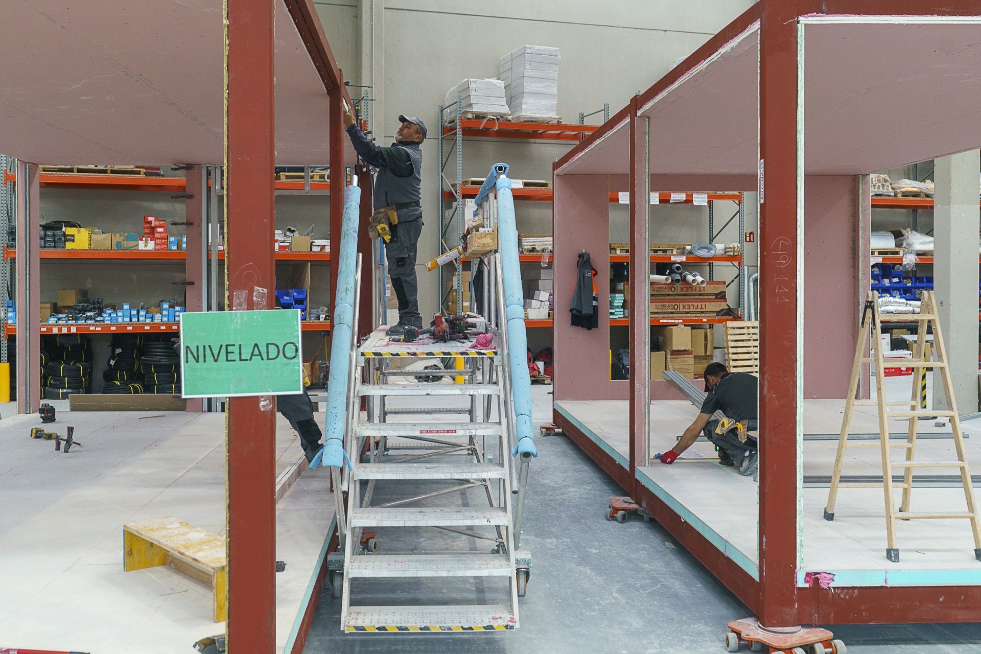 El &#039;making off&#039; de una vivienda prefabricada