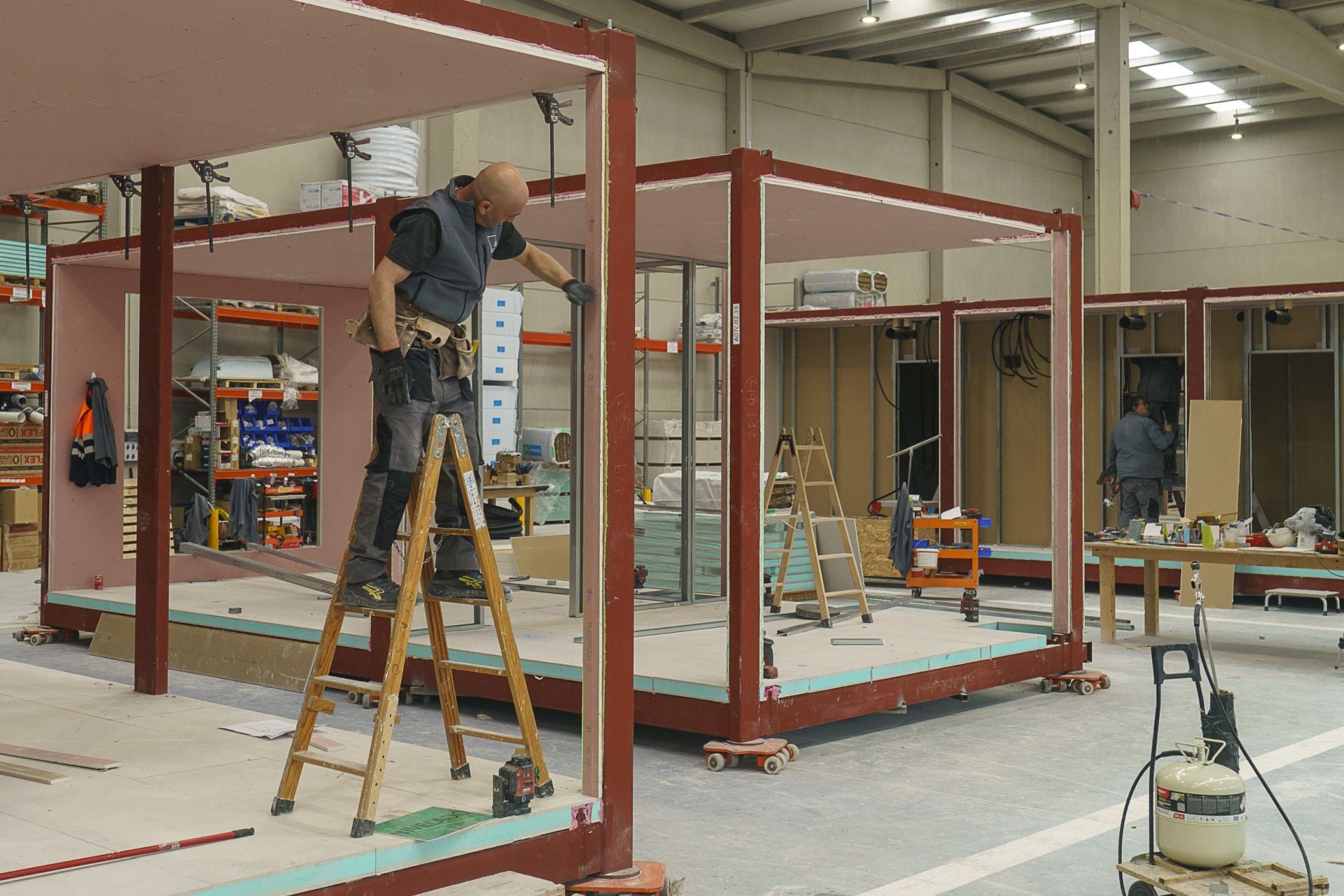 El &#039;making off&#039; de una vivienda prefabricada