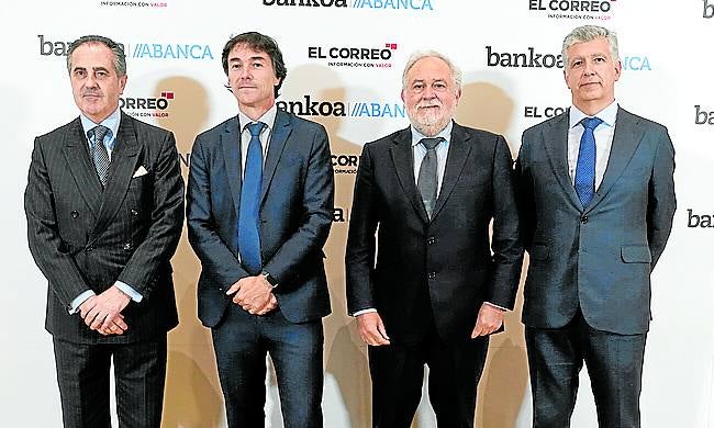 Mikel Arieta-Araunabeña, Alex Bidetxea, Juan Ignacio Zudaire y Jon Lapatza.