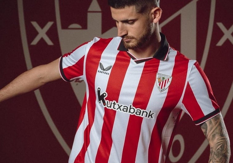 Así es la nueva camiseta del Athletic para la próxima temporada