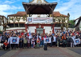 Protesta vecinal el pasado fin de semana en La Arboleda.