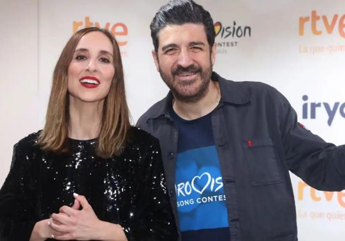 Tony Aguilar y Julia Varela.