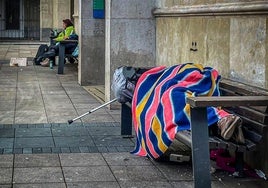 Vivir y dormir en la calle