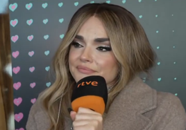 Anne Igartiburu sorprende a Melody y no puede evitar las lágrimas a pocas horas de la final de Eurovisión