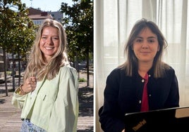 Nerea Guinea en Vitoria y Leire González en Bruselas.
