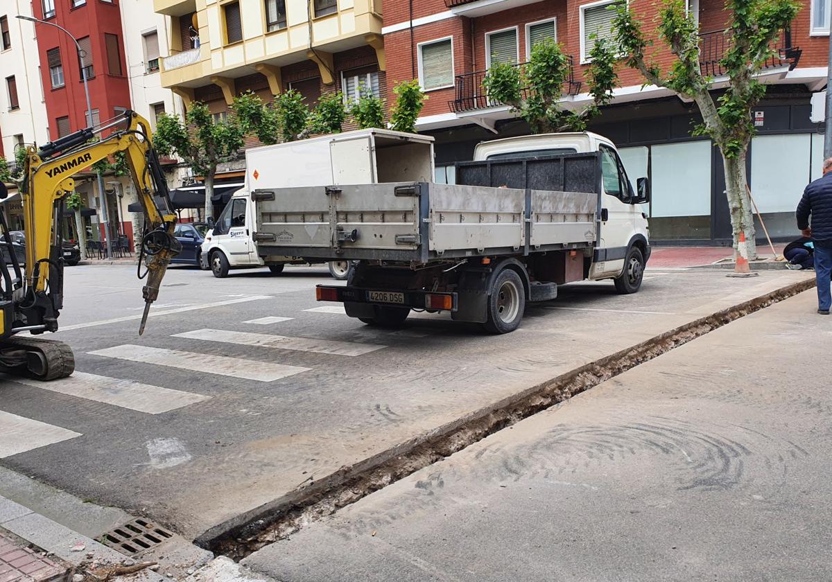 Nuevo cableado de fibra para las cámaras de seguridad en Miranda