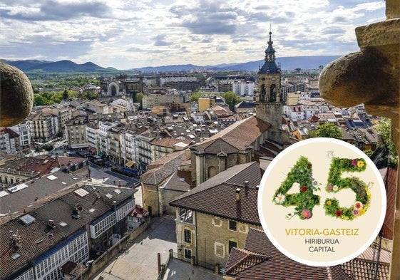Pintxos, música, fuegos artificiales... Así festejará Vitoria sus 45 años como capital de Euskadi