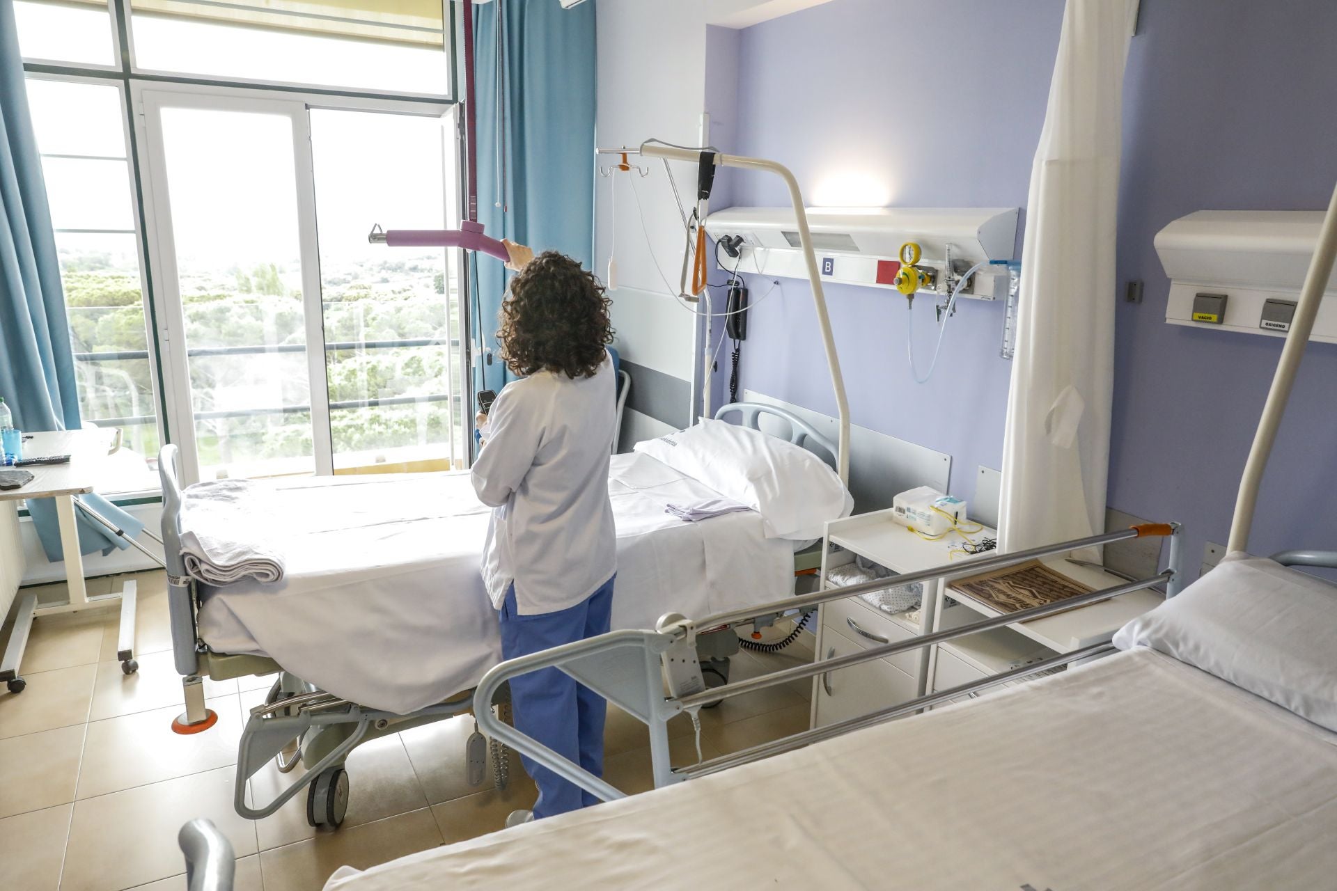Las obras del Hospital de Leza en imágenes