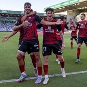 El golazo de Hugo Rincón, cedido por el Athletic, para meter al Mirandés en ascenso directo a Primera