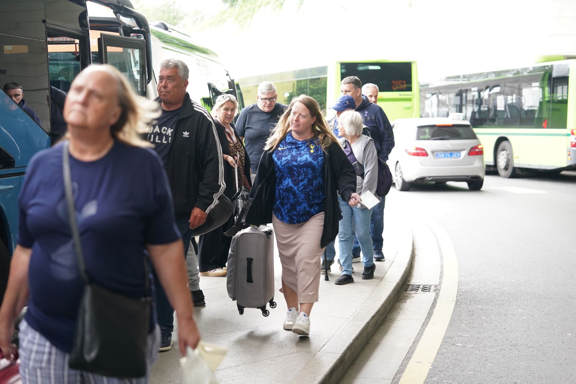 El desembarco inglés en el aeropuerto de Bilbao