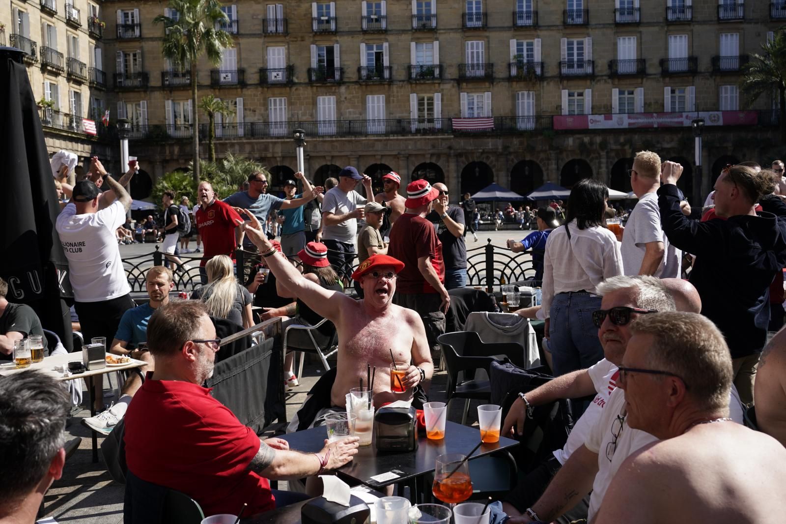 El ambiente en Bilbao la víspera de la final de la Europa League