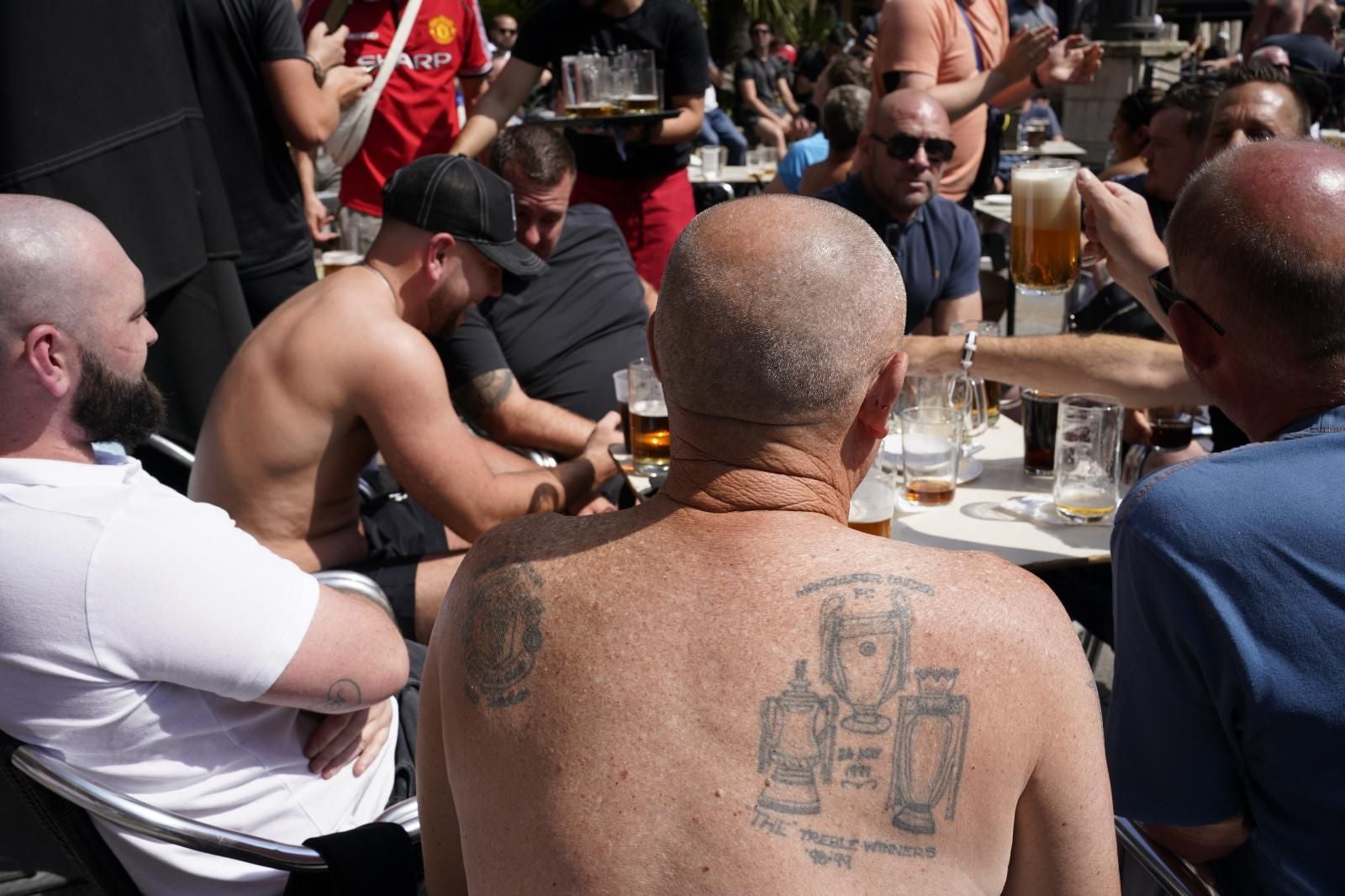 El ambiente en Bilbao la víspera de la final de la Europa League