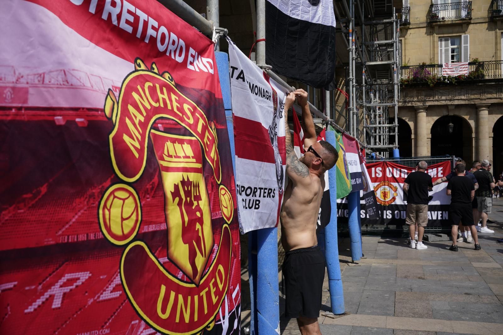 El ambiente en Bilbao la víspera de la final de la Europa League