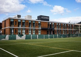 Residencia de jugadores de la cantera en Lezama.