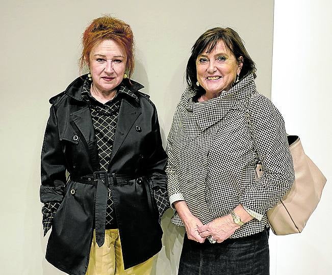 Amaia Ondaro y María José Lasa.