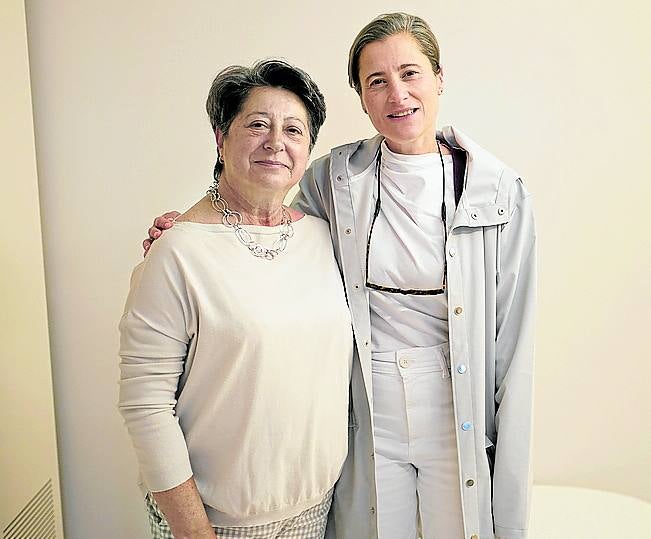Nieves Fontova y María José Hernando.