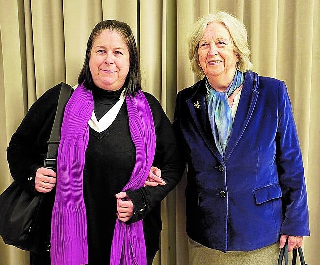 Miriam Angulo y Maite Fuertes.
