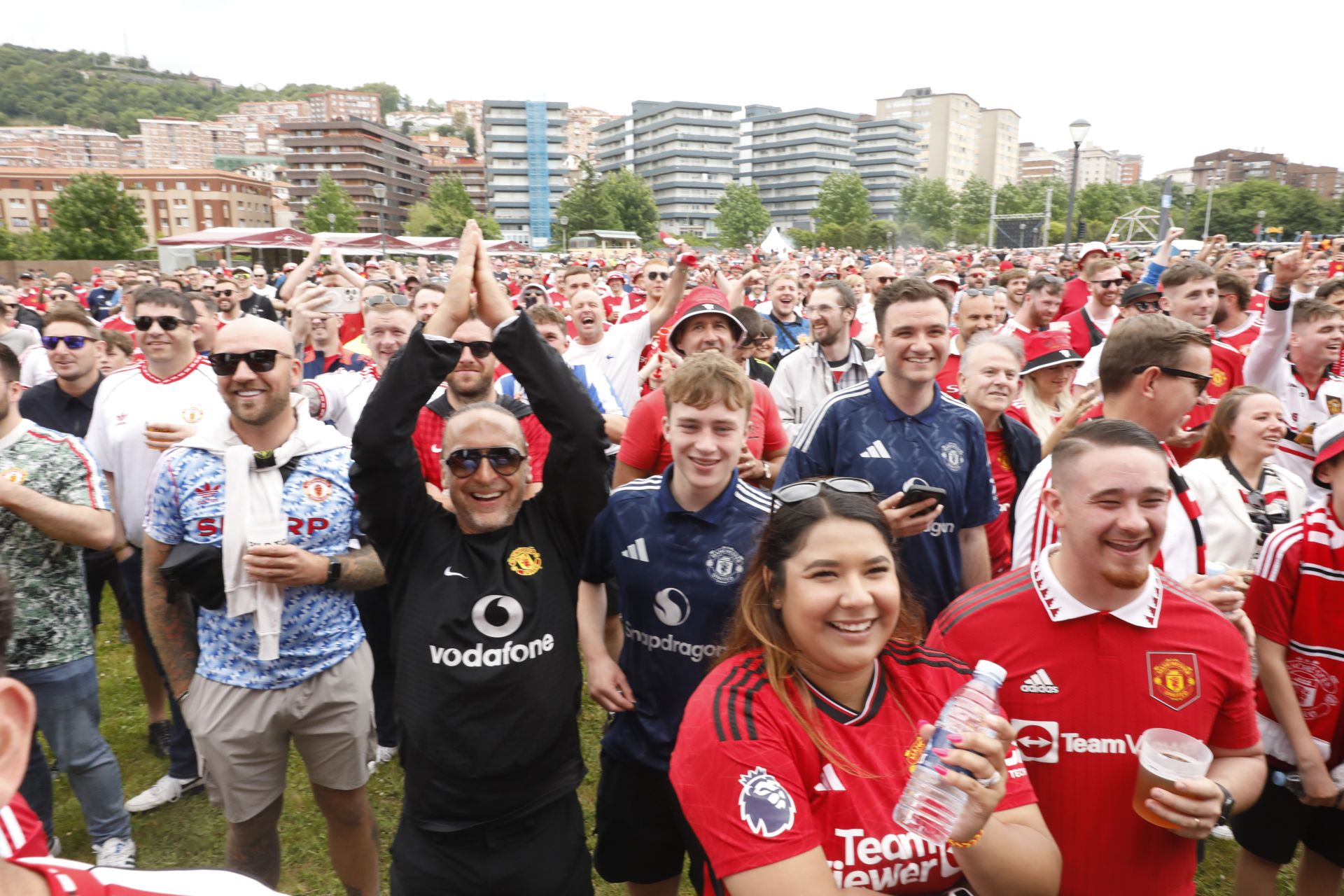 La final ya se juega en las calles de Bilbao