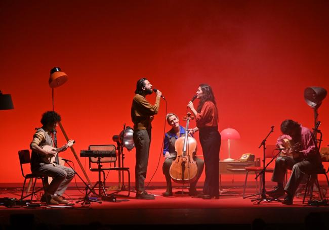 Sebastiá Gris, Salvador Sobral, Marta Roma, Sílvia Pérez Cruz y Darío Barroso.