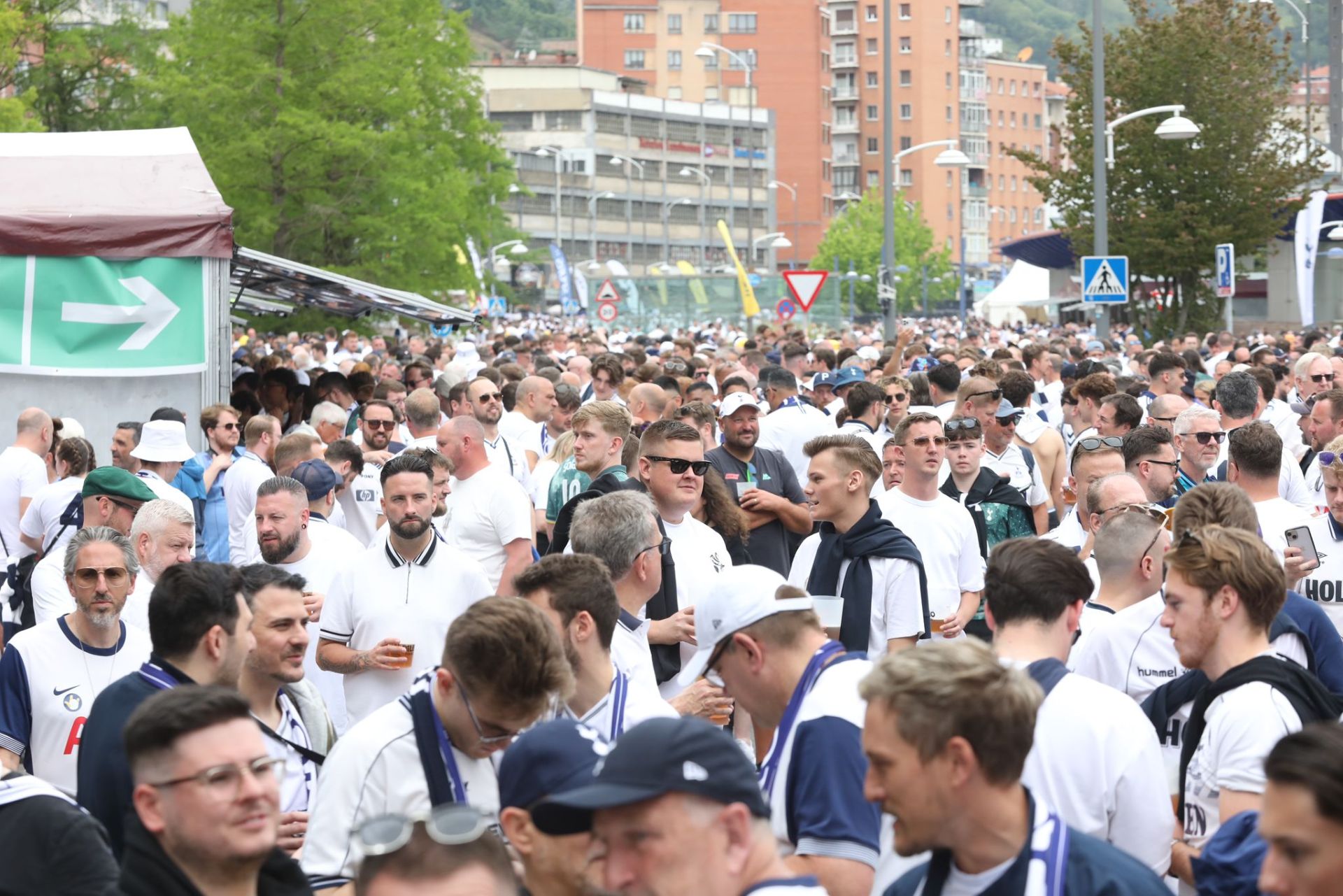 La final ya se juega en las calles de Bilbao