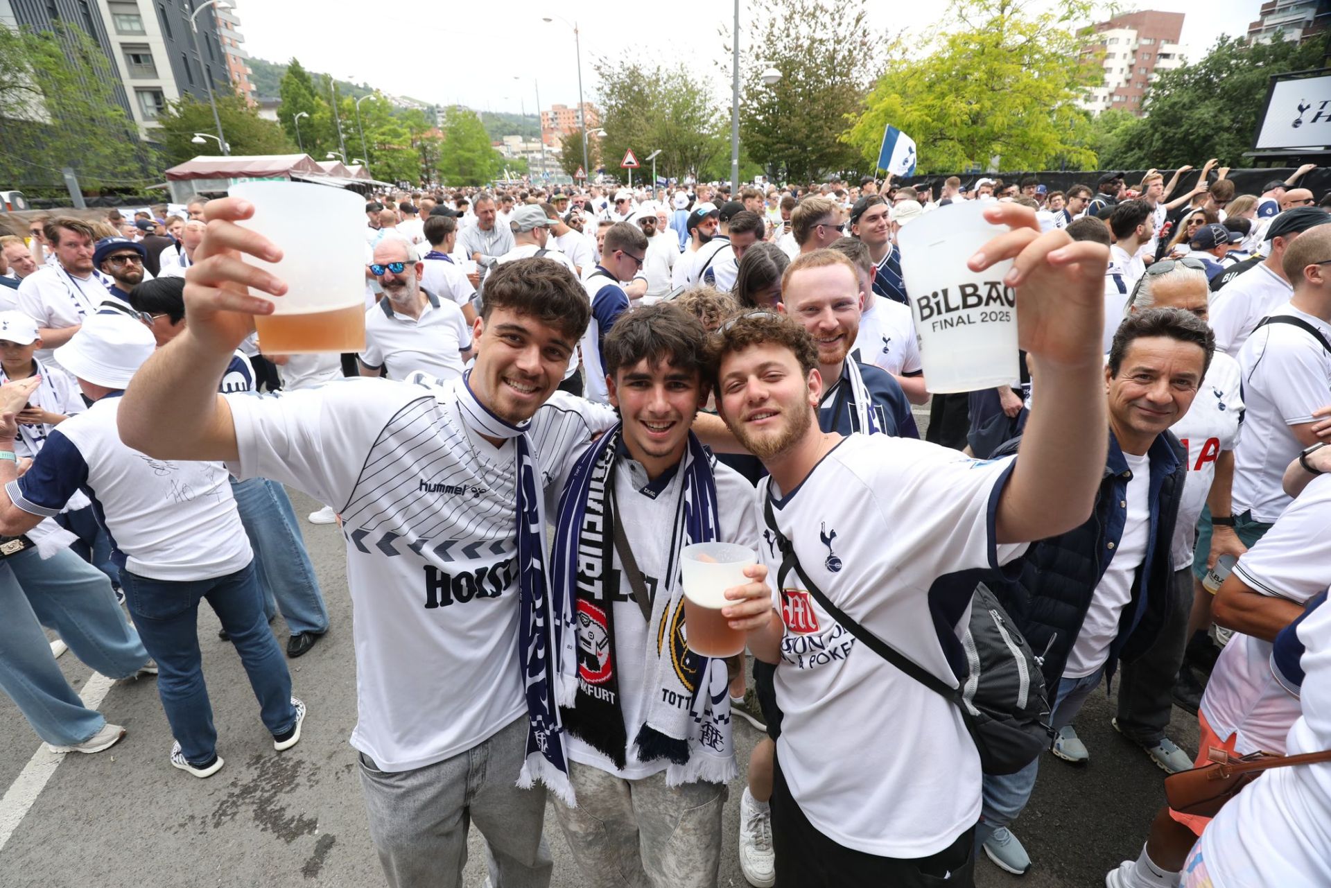 La final ya se juega en las calles de Bilbao