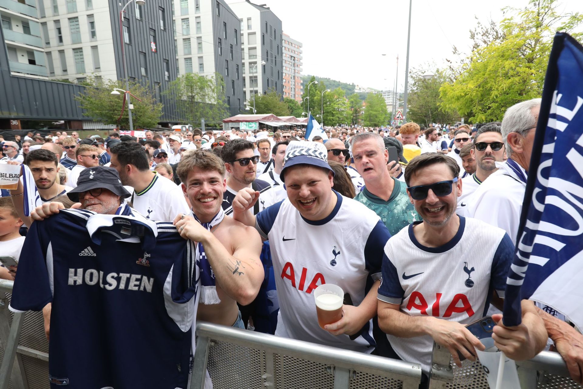 La final ya se juega en las calles de Bilbao