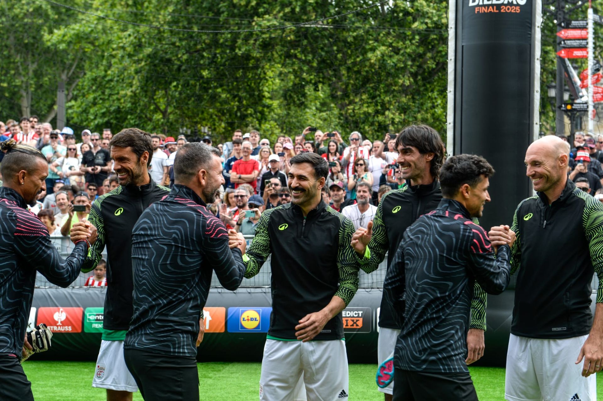 La final ya se juega en las calles de Bilbao