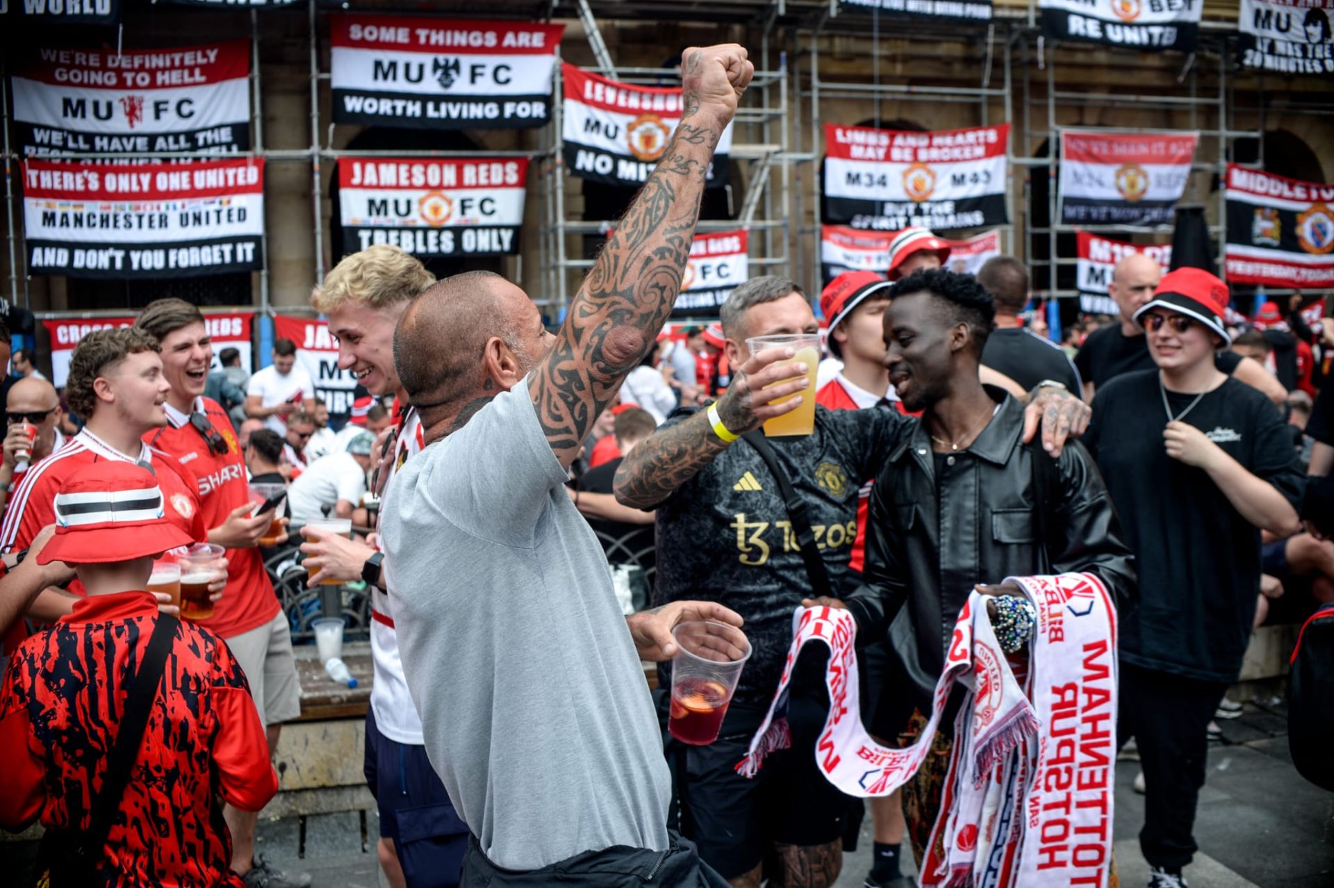 La final ya se juega en las calles de Bilbao
