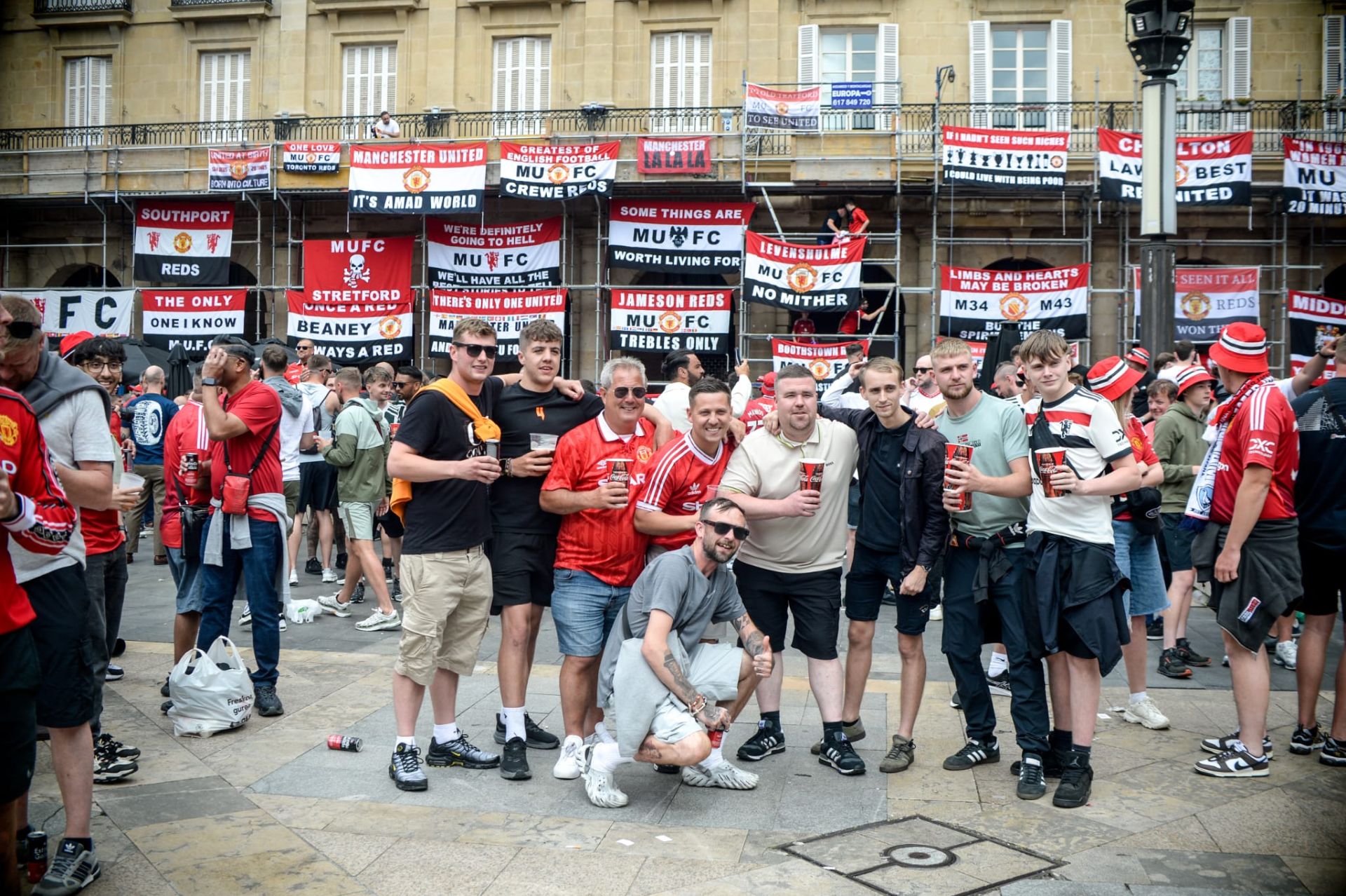 La final ya se juega en las calles de Bilbao