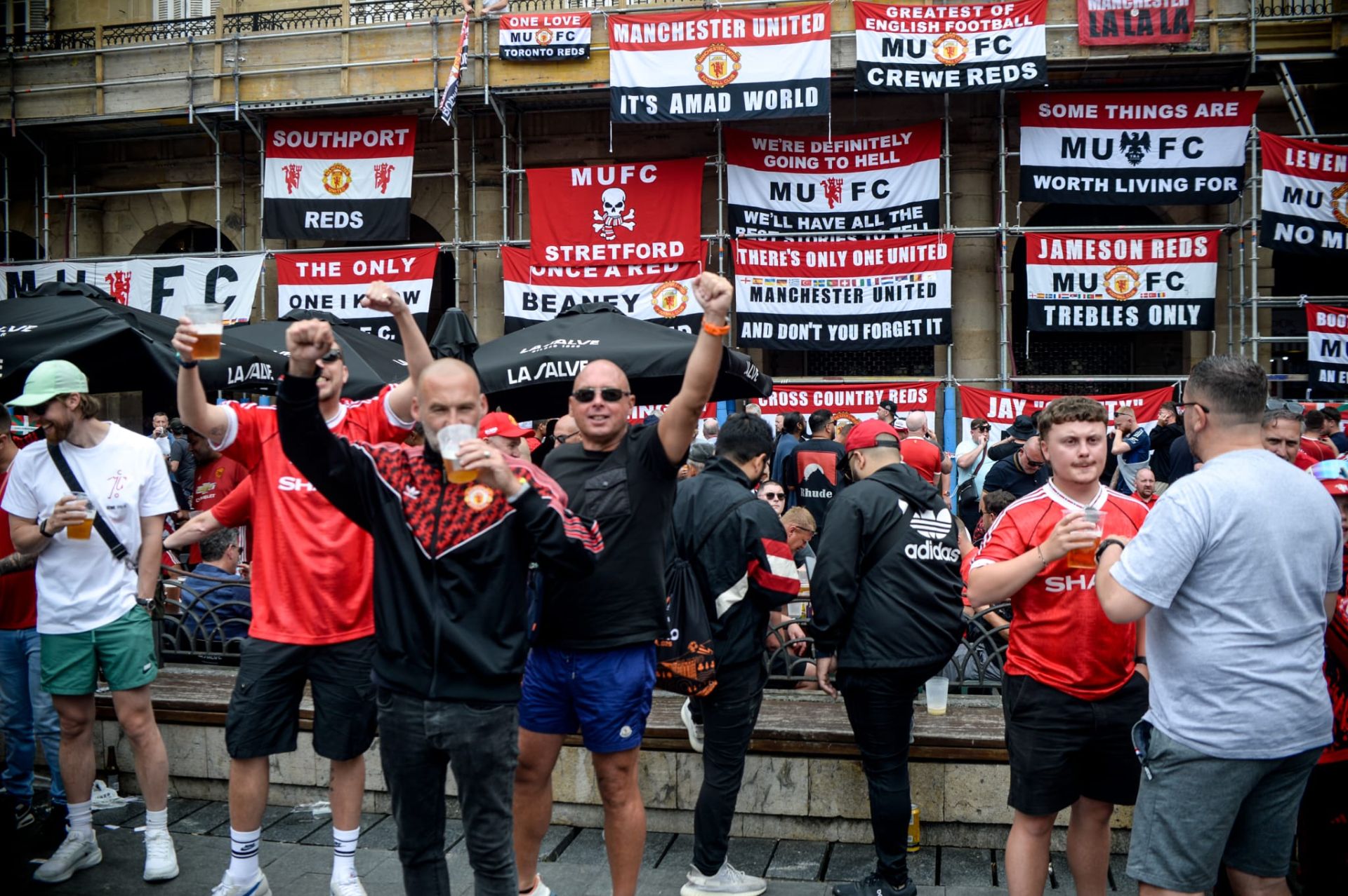 La final ya se juega en las calles de Bilbao