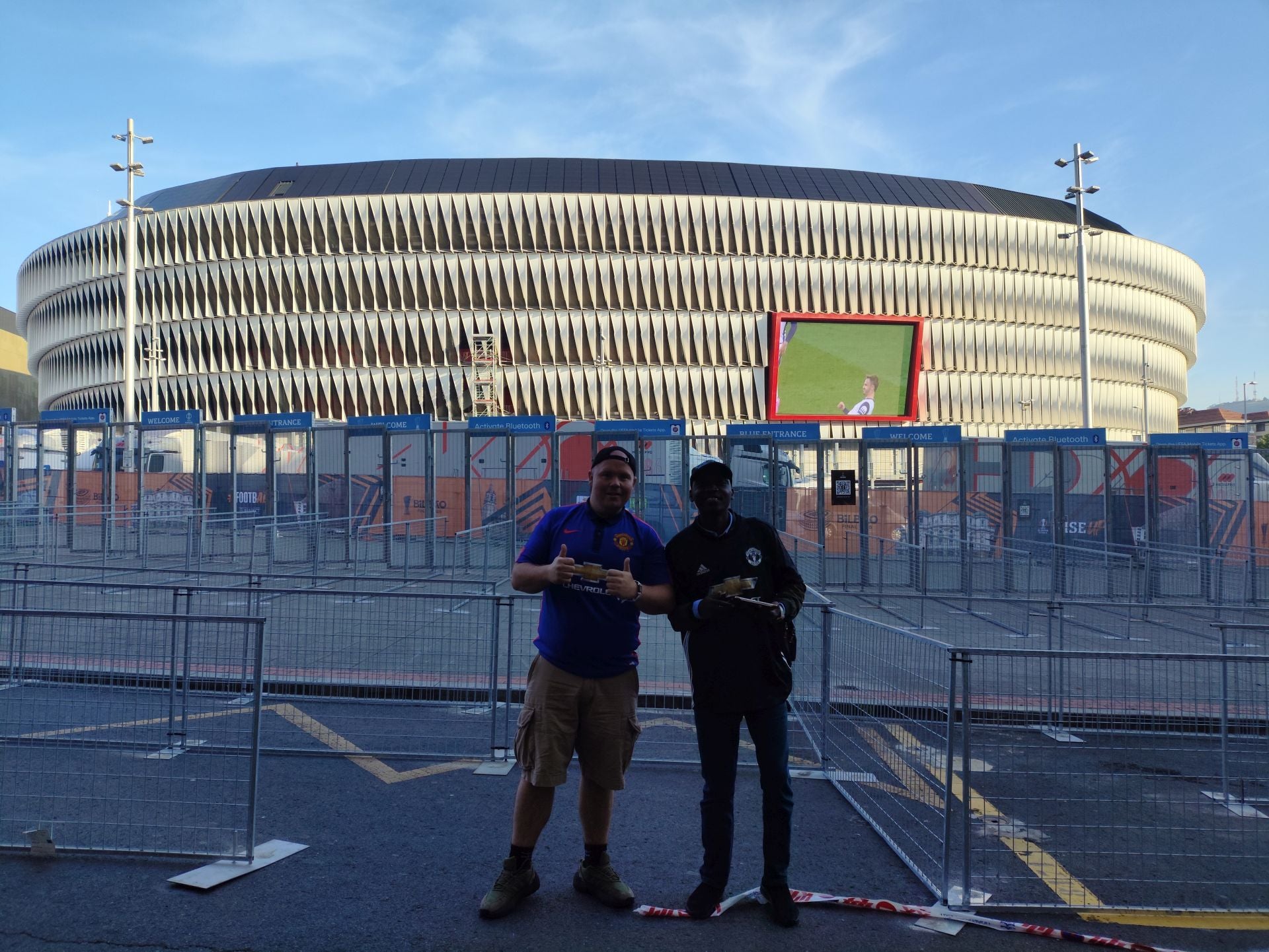 La final ya se juega en las calles de Bilbao