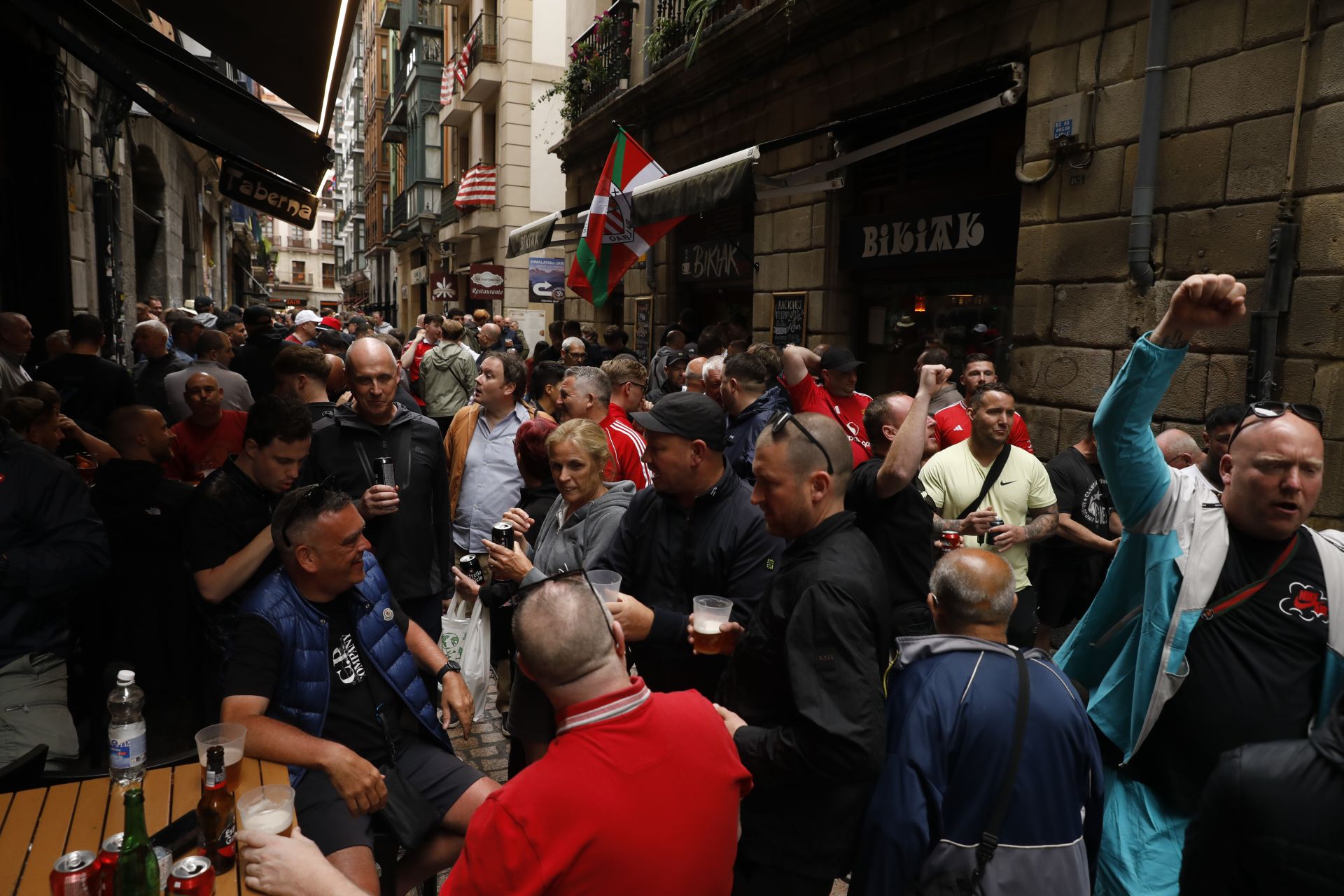 La final ya se juega en las calles de Bilbao