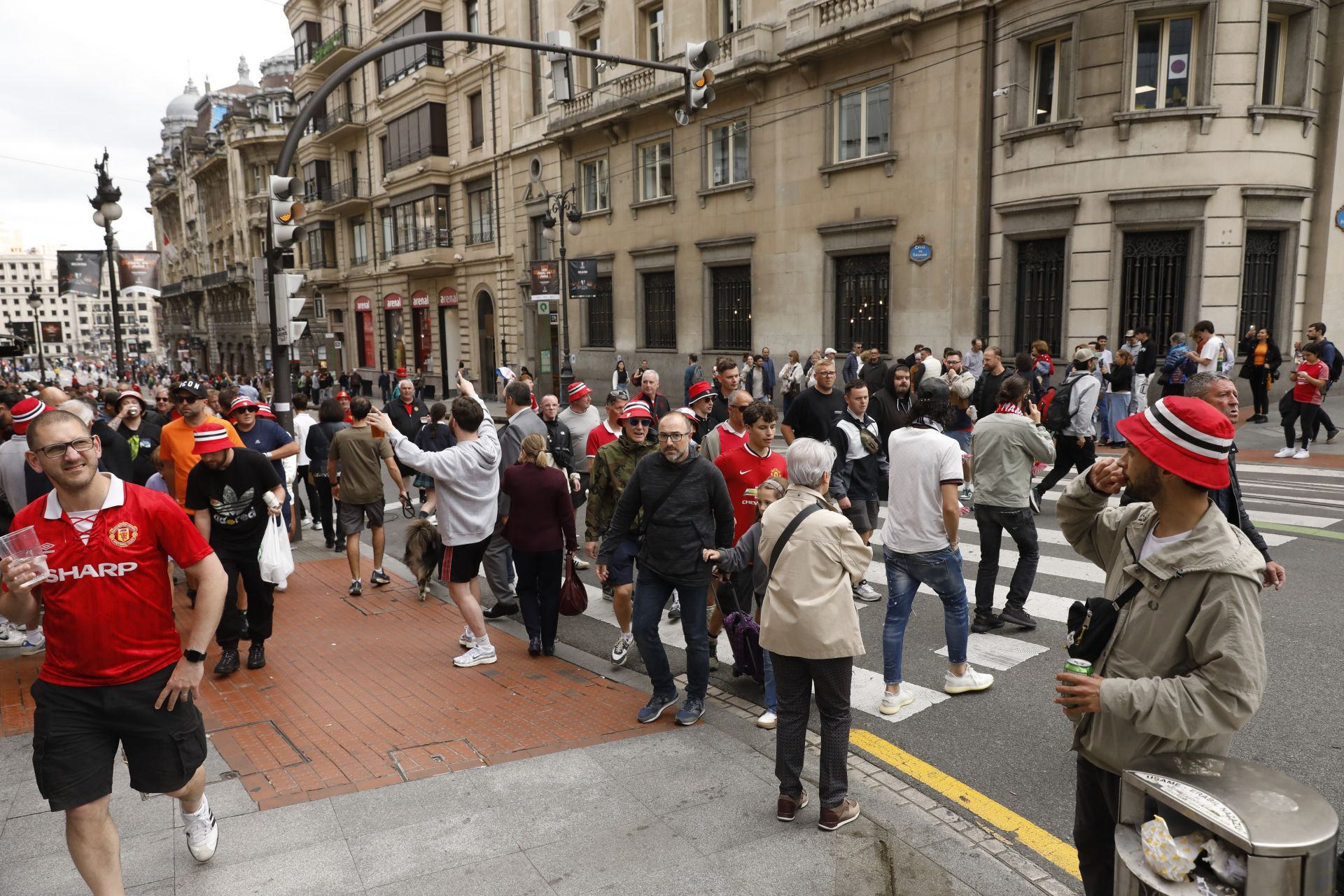 La final ya se juega en las calles de Bilbao