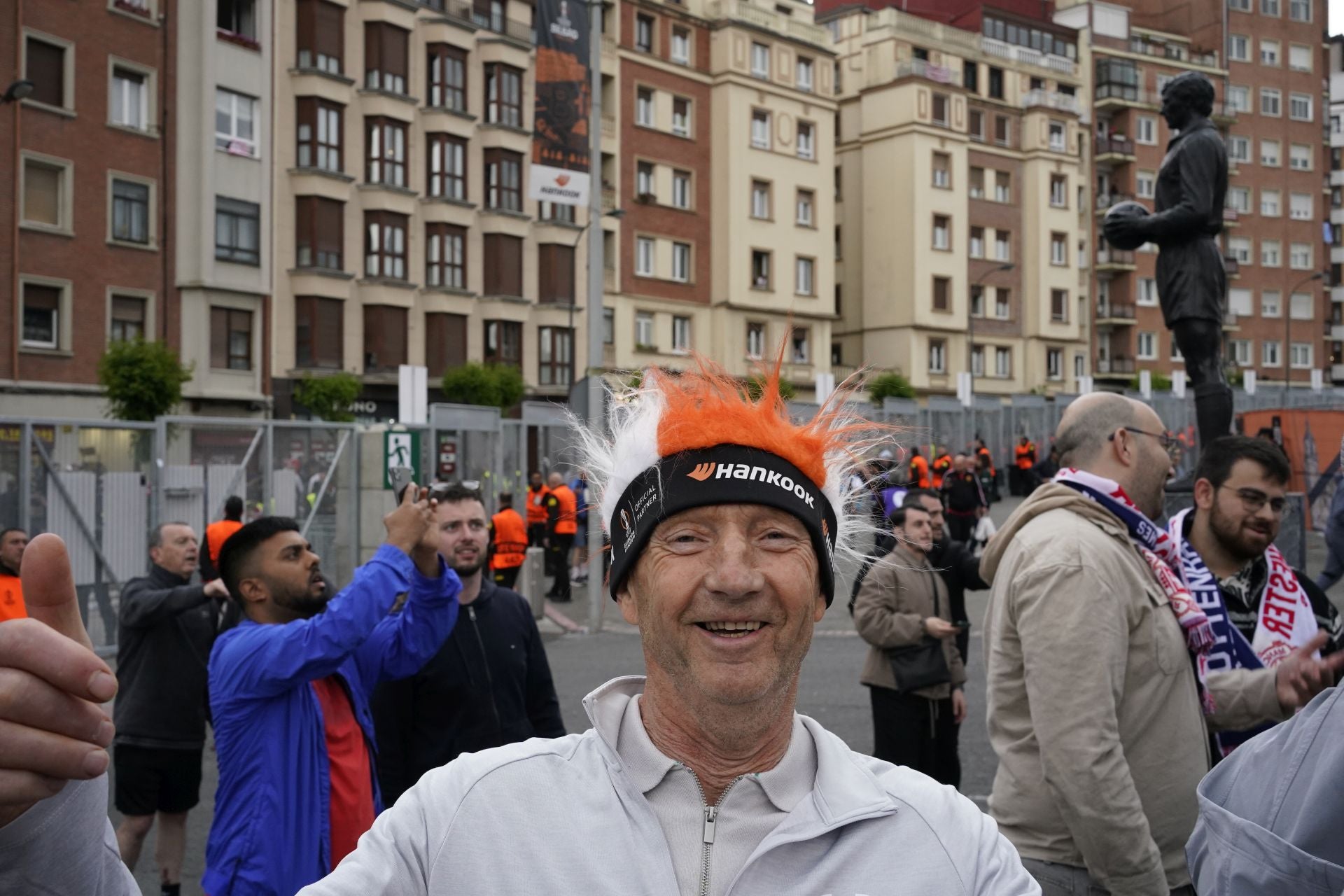 La final ya se juega en las calles de Bilbao