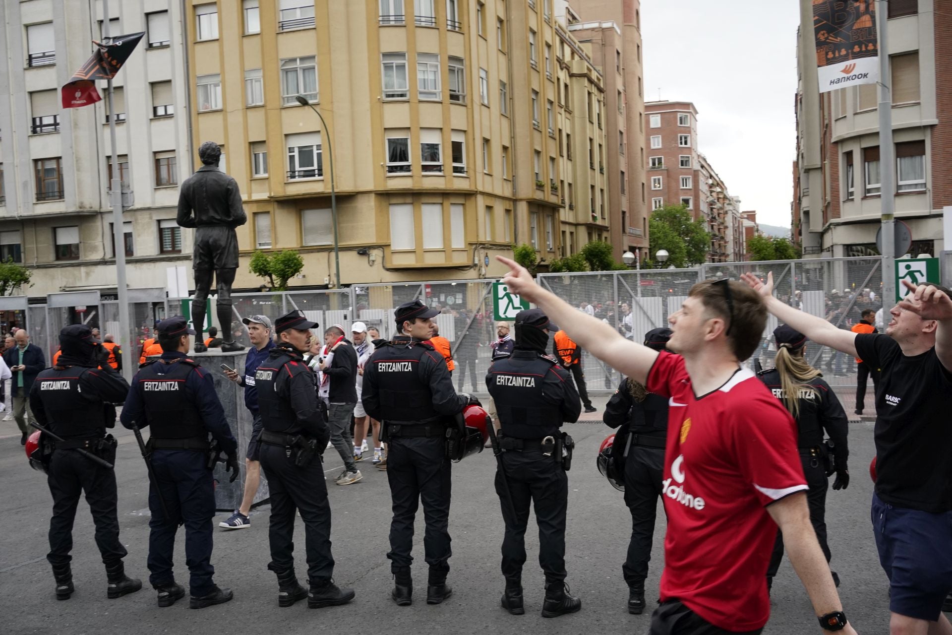 La final ya se juega en las calles de Bilbao