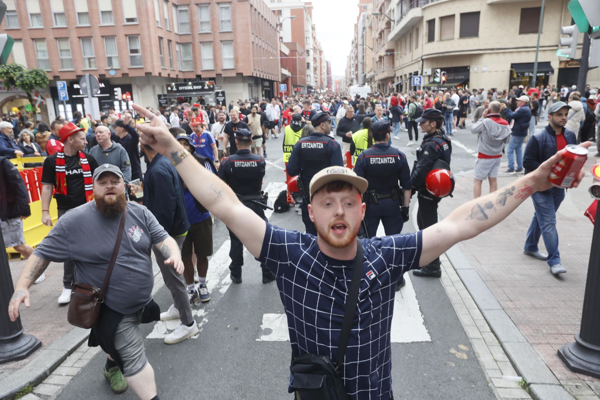 La final ya se juega en las calles de Bilbao