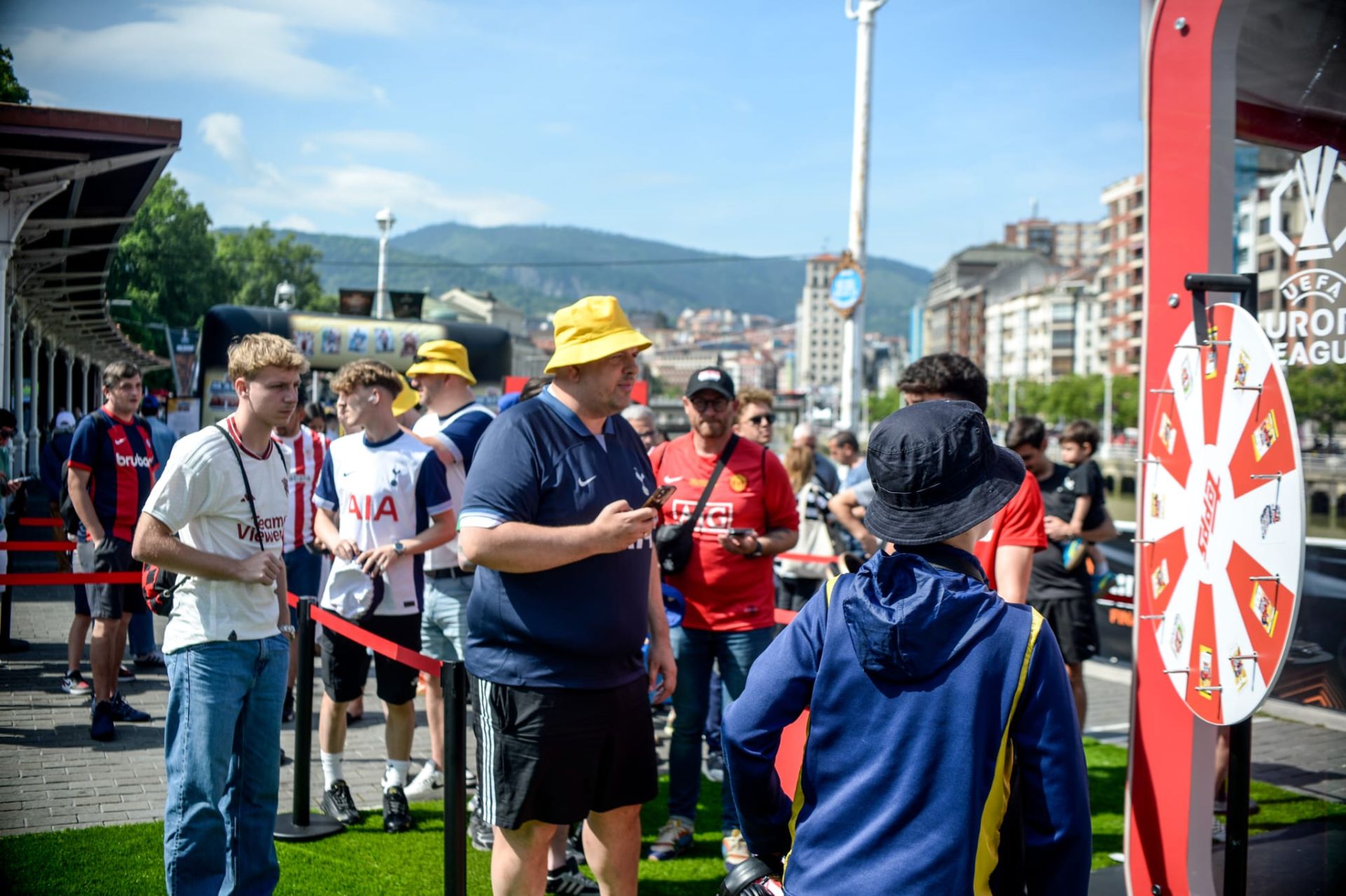 La final ya se juega en las calles de Bilbao