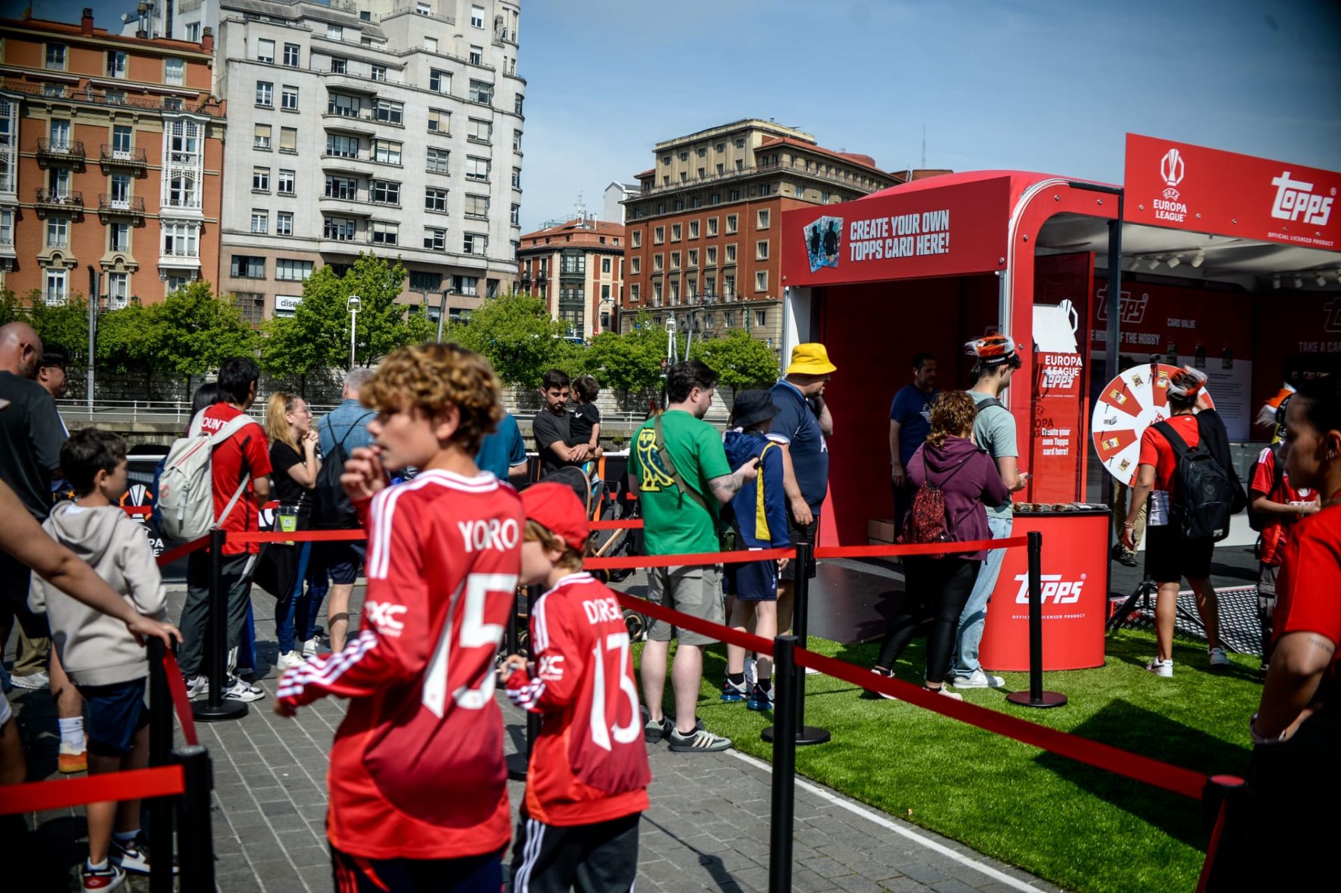 La final ya se juega en las calles de Bilbao