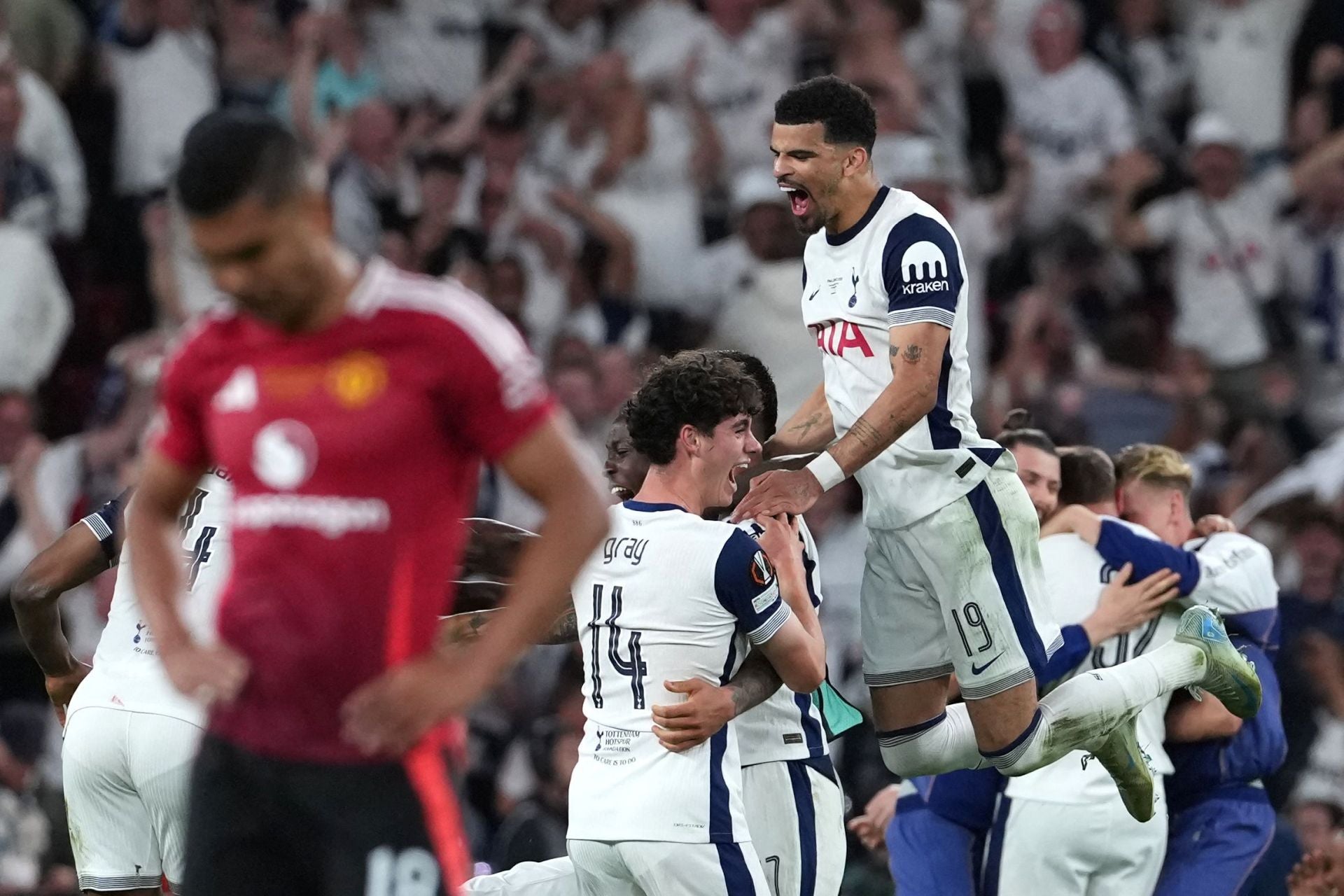 Las mejores imágenes del Tottenham-Manchester United