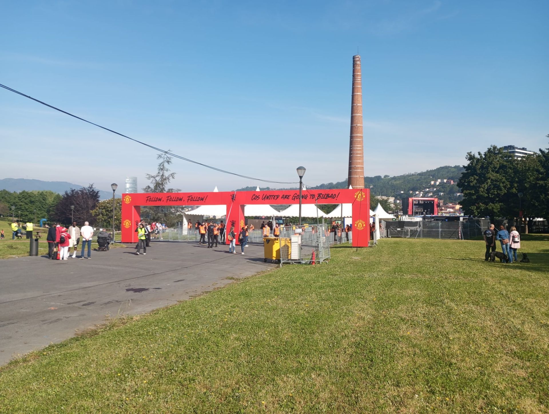 La final ya se juega en las calles de Bilbao