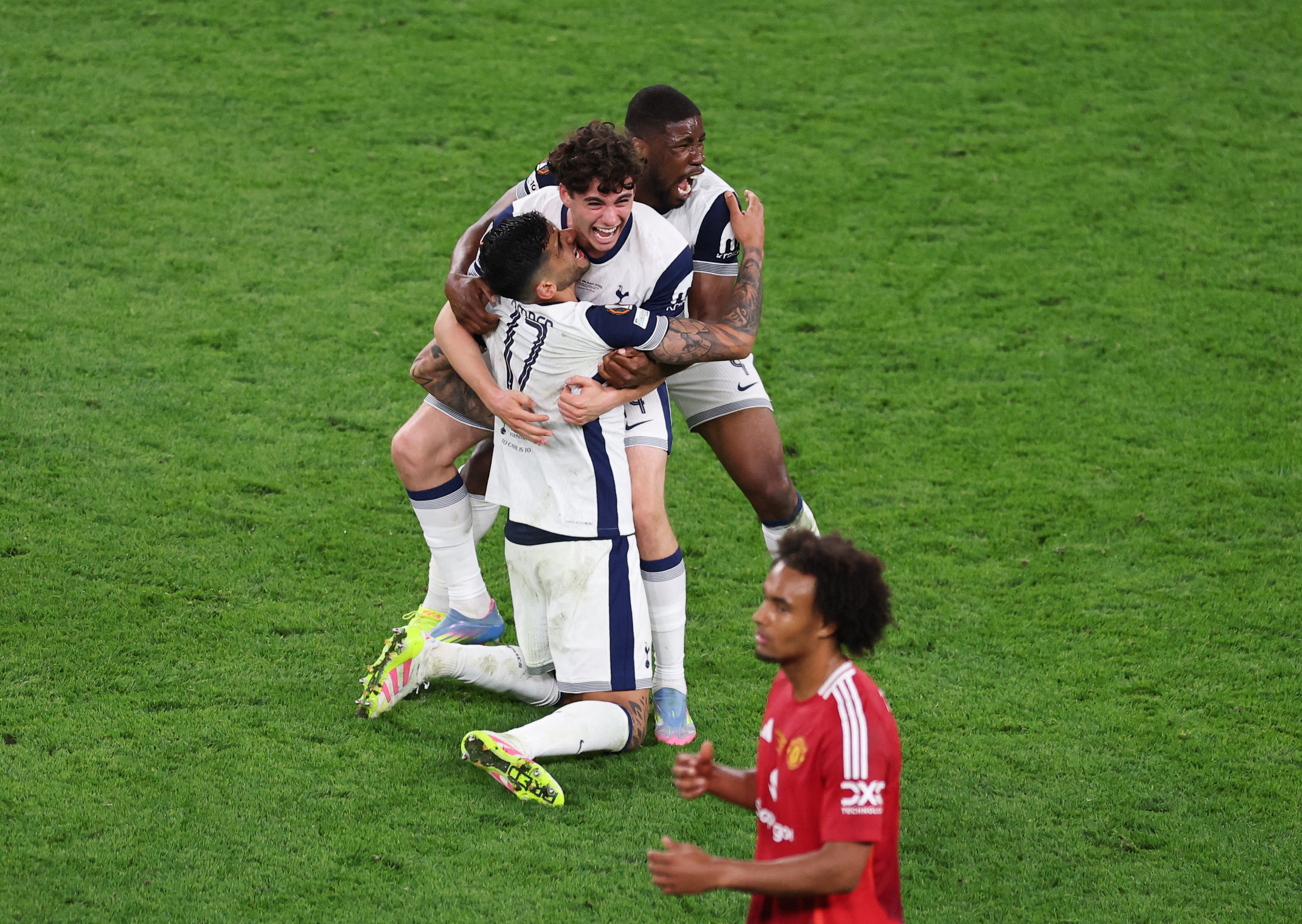 Las mejores imágenes del Tottenham-Manchester United