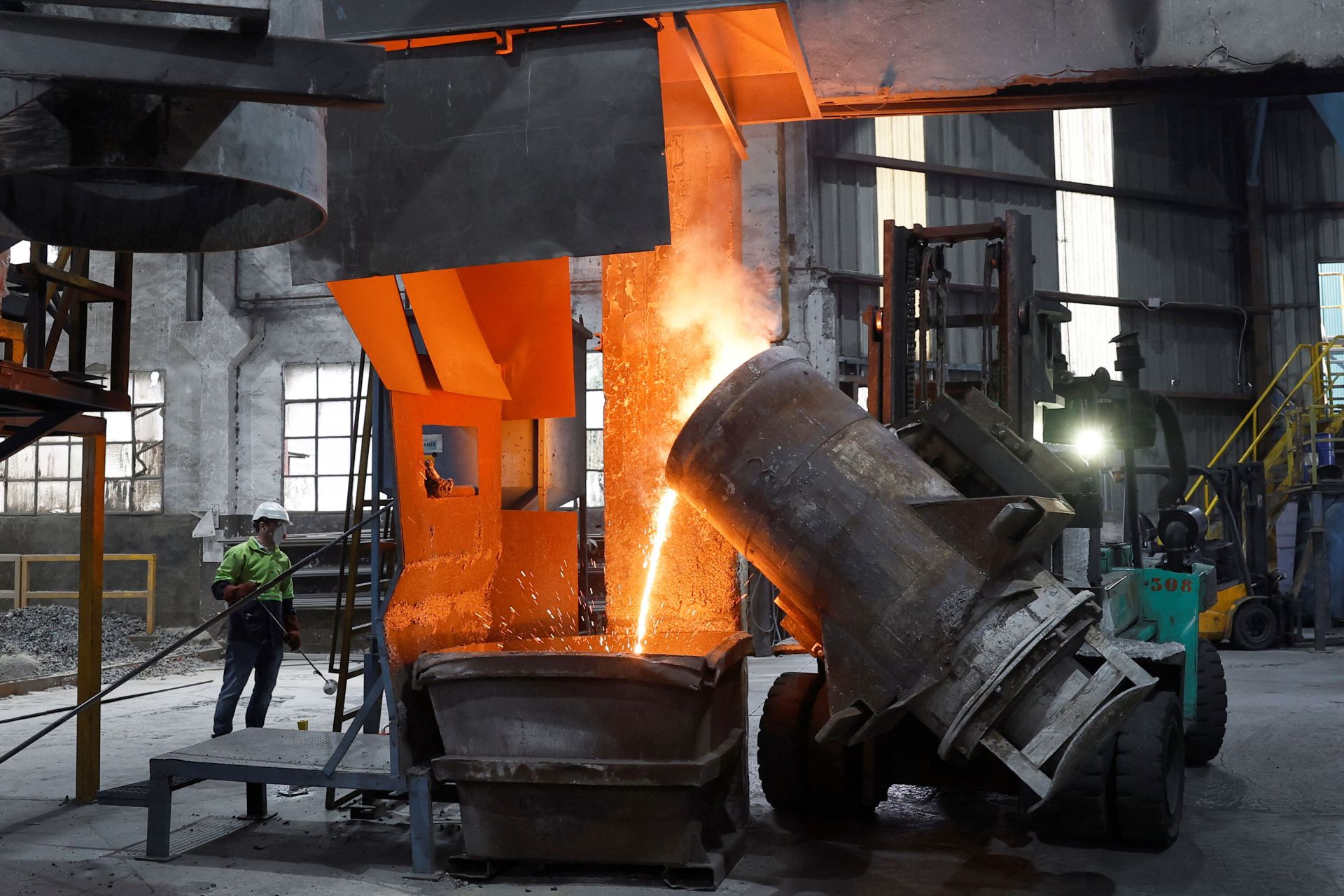 La facturación industrial vasca acusa la crisis europea