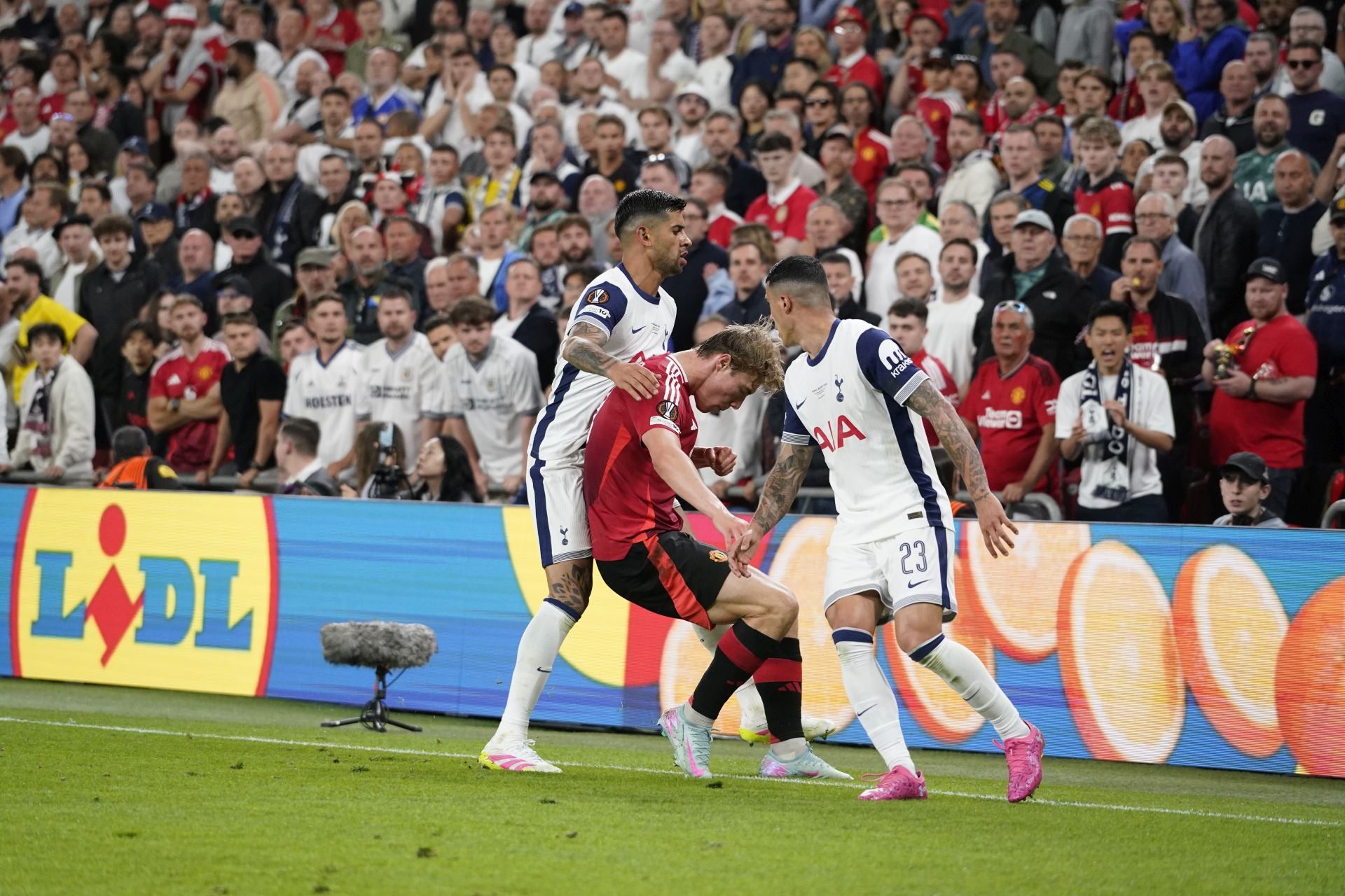 Las mejores imágenes del Tottenham-Manchester United