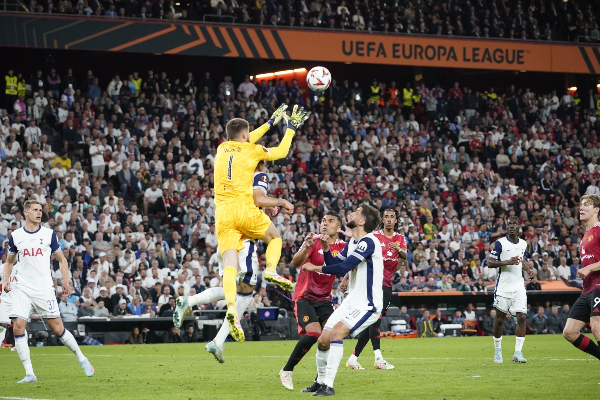 Las mejores imágenes del Tottenham-Manchester United