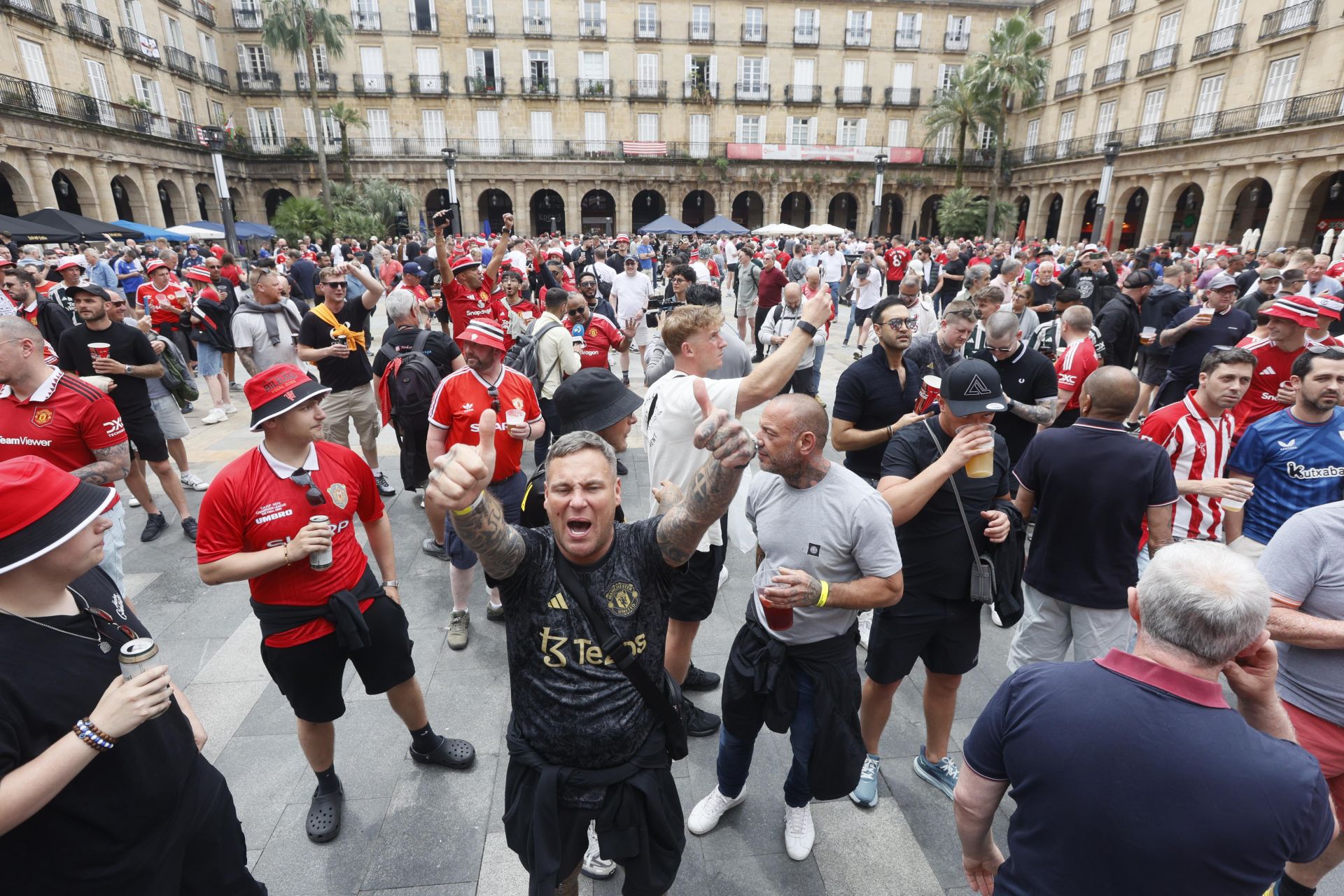 La final ya se juega en las calles de Bilbao