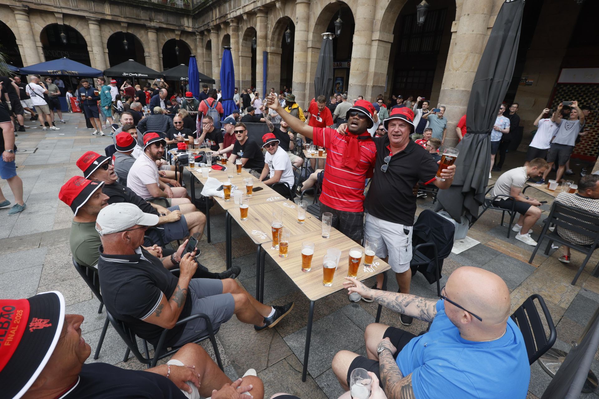 La final ya se juega en las calles de Bilbao