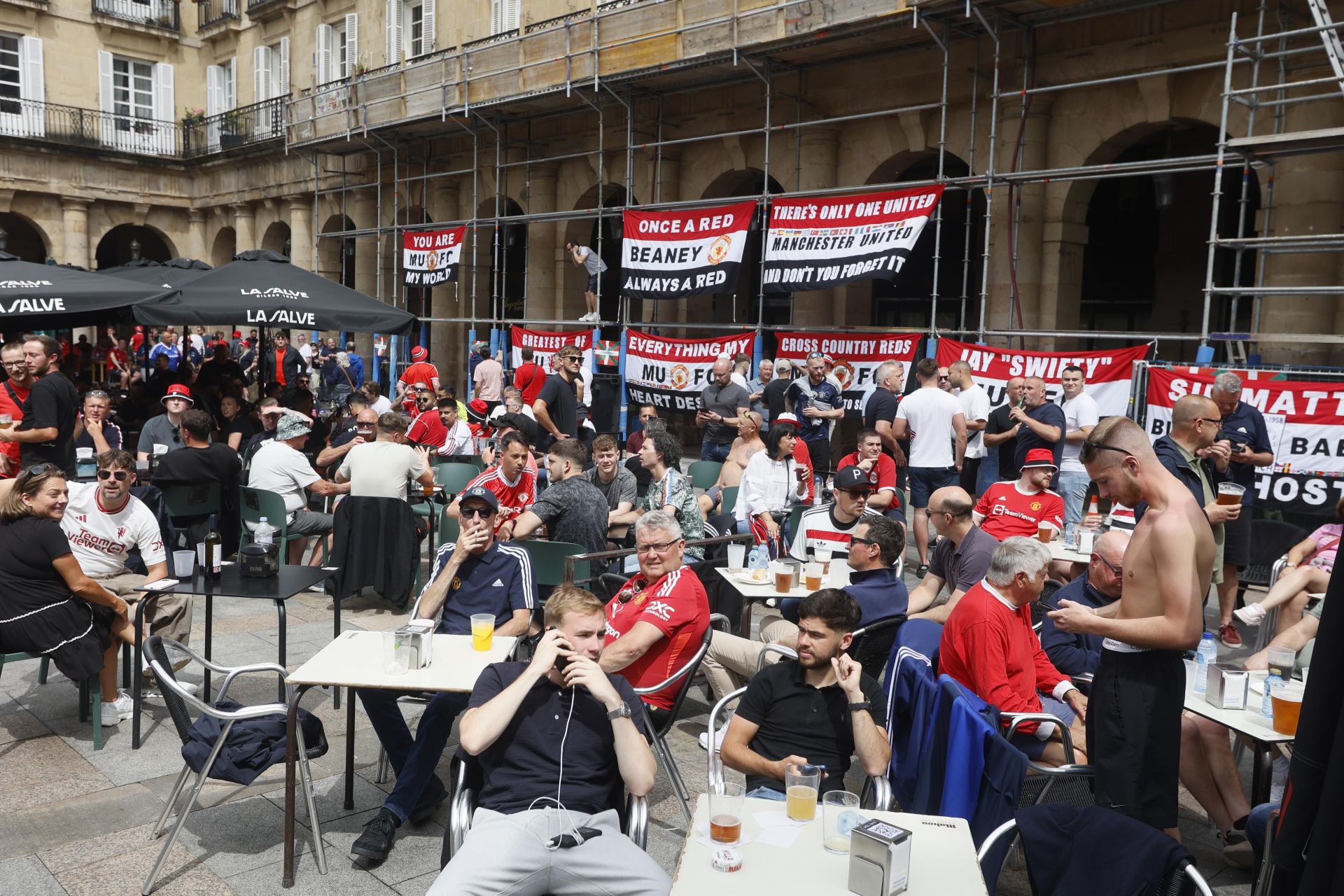 La final ya se juega en las calles de Bilbao