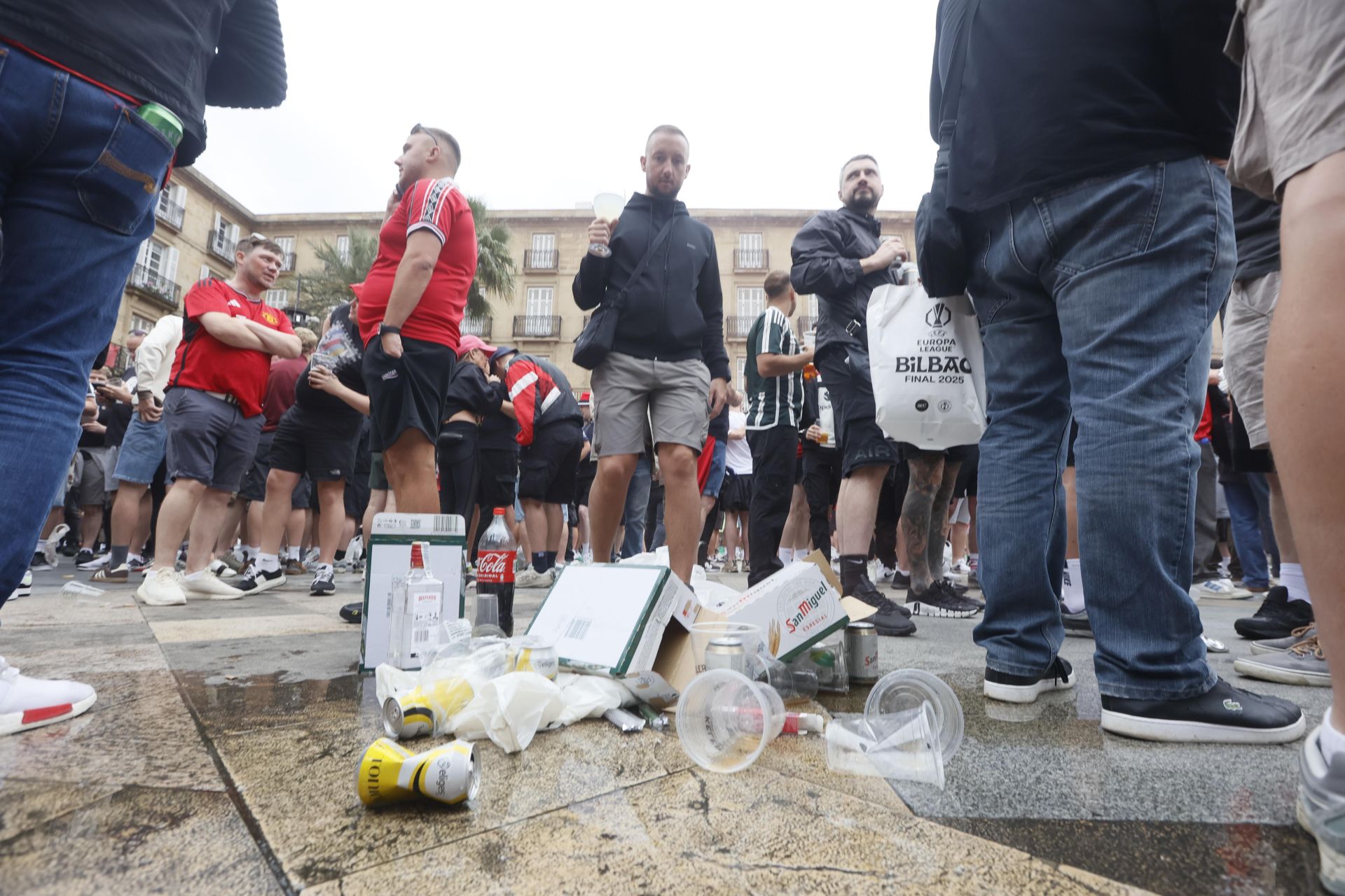 La final ya se juega en las calles de Bilbao