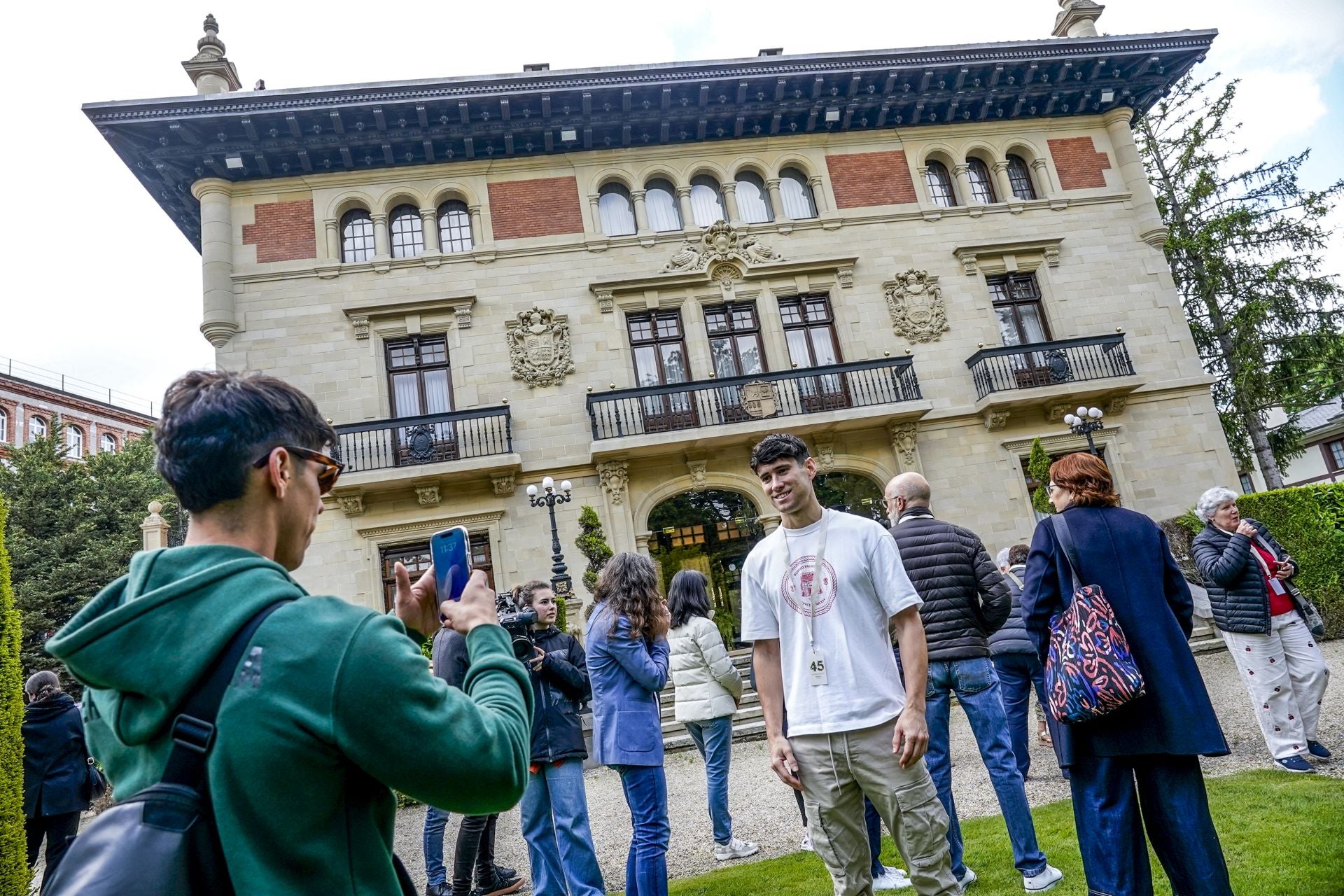 Visita a los jardines de Ajuria Enea.